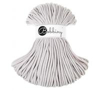 Bobbiny Cordón trenzado de macramé prémium de 5 mm (luz de luna) 100 m