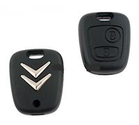 Bobbitech Caso Fob Reemplazo 2 Tecla botón Durante 2 Botón de Alarma dominante alejada Fob Shell Funda para la Llave alejada Citroen