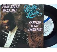 BOBBY BROWN Free Style Mega Mix 7" Vinyl