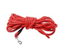 Bobby Canifrance, Walk 3 M, Correa para Perros 3 Metros/Grosor 1,2 cm, Correa Tubular para Perros, Nylon Resistente, Roja