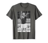 Bobby Charlton Football Legend Último Partido del Manchester United Camiseta