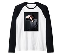 Bobby Gillespie Primal Scream Rocks Cantante de Andy Willsher Camiseta Manga Raglan