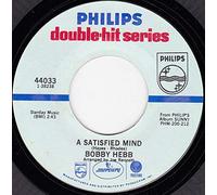 BOBBY HEBB - sunny / a satisfied mind 45 rpm single