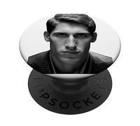 Bobby Intense Look, versión IA, gran maestro de ajedrez PopSockets PopGrip Intercambiable