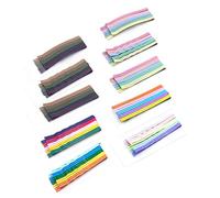 Bobby Pins 100 Unids Colorido Arco Iris Coloreado Alfileres Para el Cabello Diapositiva Recta Diapositivas Pinzas Para el Cabello Metal Pintado Durable Barrette Del Pelo