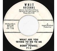 BOBBY POWELL - what are you trying to do to me / red sails 45 rpm single