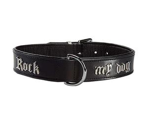 Bobby Rock My Dog Collar, Size 75, Black