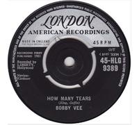 BOBBY VEE - HOW MANY TEARS 7 INCH (7" VINYL 45) UK LONDON 1961