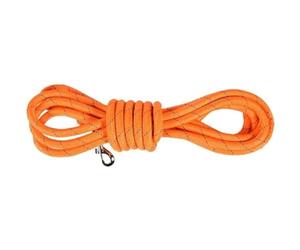 Bobby Walk 3 M - Pelota para Perro (3 Metros/Grosor 1,2 cm, Correa para Perros Tubular, Nailon Resistente, Naranja, 3 m)