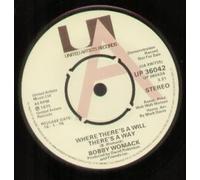 Bobby Womack - WHERE THERE'S A WILL THERE'S A WAY 7 INCH (7" VINYL 45) UK UNITED ARTISTS 1975