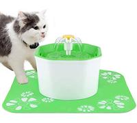 BOBEastal Fuente de agua para gatos, 1,6 L, silenciosa, fuente de agua para gatos, fuente automática para gatos, perros, pájaros y animales pequeños