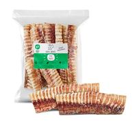 Bobik Snobik Snacks de Tráquea Natural para Perros - Masticables Ricos en Proteínas y Colágeno - Premios Saludables para Cachorros y Adultos - 500 g, 14 Unidades - Sin Aditivos ni Conservantes