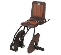 BOBIKE 8010500006 - Silla Trasera Classic Junior para Bicicleta montada en Cuadro, para niños de 5 a 10 años con Peso máximo de 35 kg en Color Marrón