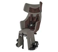 BOBIKE 8011300037 - Silla Trasera Exclusive Tour Plus para Bicicletas con Ruedas de 26” a 29” Apta para niños con Peso máximo de 22kg con Anclaje en el Cuadro en Color Marrón Toffee