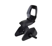BOBIKE 8011900001 - Silla Bicicleta Trasera para Portaequipajes MIK-HD One Junior, Niños Desde 6 Años, hasta 27 kg, con Reposapiés Retráctiles, Cinturón de Seguridad, Negro