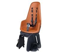 BOBIKE 8012100020 - Silla Bicicleta Trasera One Maxi EB-D para Portaequipajes - Segura y fácil de Montar, Adecuada para niños de 9 Meses a 6 años, hasta 22 kg, Marrón Chocolate
