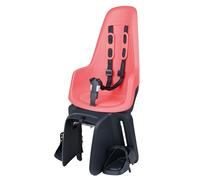 BOBIKE 8012100023 - Silla Bicicleta Trasera One Maxi EB-D para Portaequipajes - Segura y fácil de Montar, Adecuada para niños de 9 Meses a 6 años, hasta 22 kg, Flamenco
