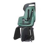 BOBIKE 8012300015 - Silla Bicicleta Trasera GO Maxi para Portaequipajes - Segura, Elegante y Ajustable para niños de 9 Meses a 6 años, hasta 22 kg, Menta