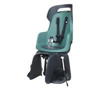 BOBIKE 8012300016 - Silla Bicicleta Trasera GO Maxi para Portaequipajes MIK-HD - Segura y fácil de Montar, Adecuada para niños de 9 Meses a 6 años, hasta 22 kg, Menta