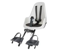 BOBIKE 8012500002 - Silla Delantera GO Mini para Bicicletas con Ruedas de 26” a 29” Apta para niños con Peso máximo de 15kg con Anclaje en el Tubo de dirección en Color Vainilla Cup Cake