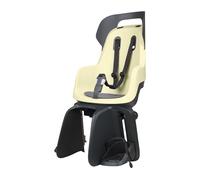 BOBIKE 8012600001 - Silla Bicicleta Trasera GO Maxi RS con Sistema reclinable para Portaequipajes - Segura para niños de 9 Meses a 6 años, hasta 22 kg, Sorbete de Limón