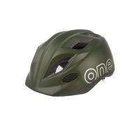 BOBIKE 8740800006 - Casco One Plus Bicicleta para niños Ajustable Talla XS (48-52cm) Que combina con Las sillas de Seguridad GO en Color Verde Oliva