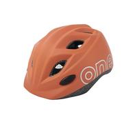 BOBIKE 8740800007 - Casco ONE PLUS bicicleta para niños ajustable Talla XS (48-52cm) que combina con las sillas de seguridad GO en color Marrón Chocolate