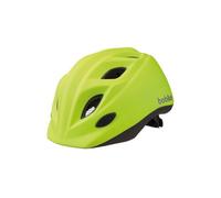 Bobike 8741700006 Casco de Bebé XXS 44-48 Cm para Bebé de 9 Meses a 2 Años, Casco Infantil Unisex con 10 Ventilaciones, Casco de Bicicleta para Bebé Ligero, Ajustable, Luciérnaga Flúor Mate