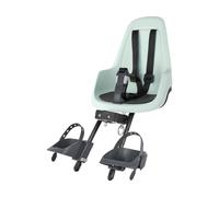 bobike Asiento de bicicleta niños montaje en tubo de dirección Go Mini Front negro one_size