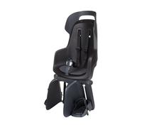 Bobike 8012300019 GO Maxi CFS XR Silla Infantil Trasera para Bicicleta con Portaequipajes, Asiento para Bebé De 9 Meses A 6 Años, Máx 22 kg, Reposapiés Ajustables, Sin Herramientas, Negro Urbano