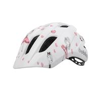 Bobike Casco Kids Plus 8742000006 - Casco Bebé y Niño, Multideporte con 11 Ventilaciones, Reflectante, Red Anti-Insectos, Ajuste Regulable, XS, 2-3 Años, 46-52 cm, Bailarina