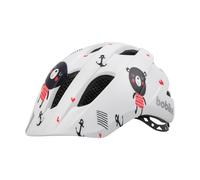 Bobike Casco Kids Plus 8742000007 - Casco Bebé y Niño, Multideporte con 11 Ventilaciones, Reflectante, Red Anti-Insectos, Ajuste Regulable, XS, 2-3 Años, 46-52 cm, Osito de Peluche