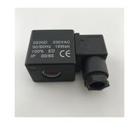 Bobina 0200D 230 V 15 vatios 20 vatios Bobina de válvula de drenaje del compresor de aire(Ac220v 15w)