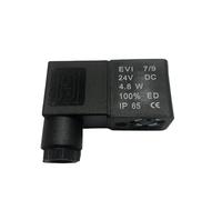 Bobina 4V210 EVI 7/9 220VAC 6VA 24VDC6.5W bobina de válvula solenoide diámetro interior 9 (DC12V 4W)
