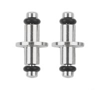 Bobina Aire Presión 9mm Diámetro para SPG Buceo Bobina Aire Presión | para latón niquelado , 18mm largo, evita fugas, ideal manómetros, uso profesional(2PCS)