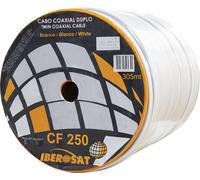 Bobina Cable Coaxial Doble Fino RG5 5mm Blanco (305 mts) - IBEROSAT