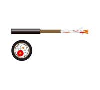 BOBINA CABLE MICROFONO FONESTAR CA-90-NE 2x0.64MM2 100M