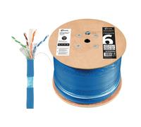 Bobina Cabo F/UTP Rígido CAT.6 LSZH Cobre (305 mts) - NIMO