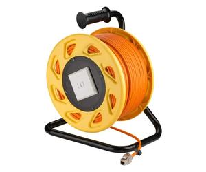 Bobina carrete latiguillo rj45 cat7a utp cca 90m lszh goobay 58938