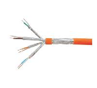 BOBINA CATEGORIA 7 S/FTP RIGIDO 100M LSOH LIBRE DE HALOGENOS COLOR NARANJA 187321