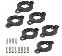 Bobina coche Compatible Con S4 RS4 A6 C5 Para Allroad 2.7T Para Quattro Placas Adaptadoras De Conversión De Bobina 2.0TFSI(Black)