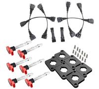 Bobina coche Compatible con S4 RS4 B5 2.7T para A6 2.7T paquetes de bobinas de encendido arnés de conversión ICM By Pass Kit placas Coilpack