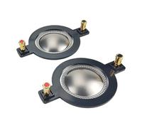 Bobina de 51,3 MM, película de Titanio, Cuerno, Tweeter, diafragma, Anillo Conductor, Altavoz de Agudos, Accesorios de reparación DIY, 2 uds.