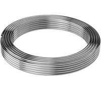 Bobina de acero inoxidable 316L de 1 pieza, 1 m de longitud, for gases, conexión/soldadura de manguito, tubería continua disponible(OD 4mm- Wall Thick1mm)