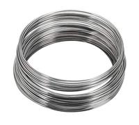 Bobina de alambre de joyería, 100 piezas de bucles de pulsera de alambre de memoria, para hacer joyería