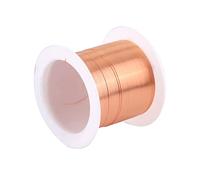 Bobina de alambre magnético de 0.2mmx100m, alambre de bobina magnética esmaltada, bobina de 1 carrete, clasificación de temperatura Natural ampliamente utilizada para transformadores de inductor