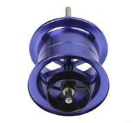 Bobina de aleación de aluminio para Daiwa Tatula Sv Tw 100 para Ct para Elite 100 Salamandura 150 piezas de carrete de fundición plantilla larga línea taza color púrpura (noche oscura)