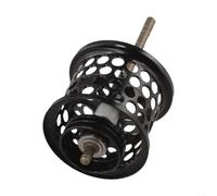 Bobina de aluminio rojo compatible con Daiwa Tatula Sv Tw Sv-100 Carrete de fundición Pieza de reparación Accesorio de pesca (negro)