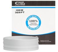 Bobina de Cable de Red Cat5e F/UTP Gris (100 mts) - Nanocable