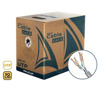 Bobina de cable de red phasak ftp cat.6 cca sólido lszh awg23 305m ?